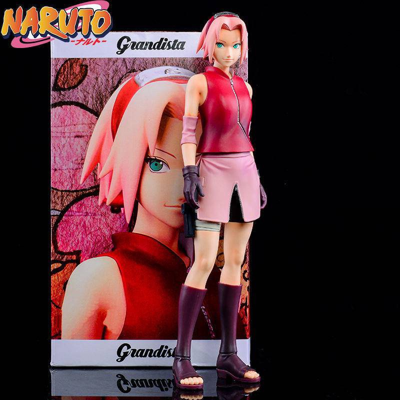 Banpresto 26cm Boneca Naruto Sakura Shippuden Pvc | Shopee Brasil