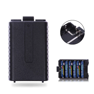 6x Pacote De Caixa De Bateria AAA Para BaoFeng Walkie Talkie UV-5R III 5RT BF-F8HP