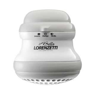 Chuveiro Lorenzetti Loren Bello Cinza com Cano 5500W em Oferta na Shopee