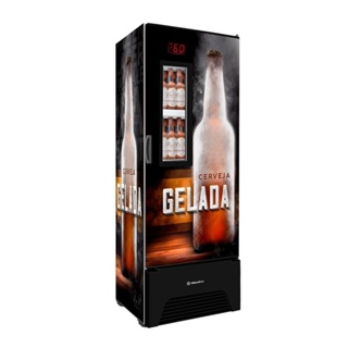 Cervejeira Metalfrio 572 Litros VN50AFBE15 | Porta com Visor, Adesivado, Preto