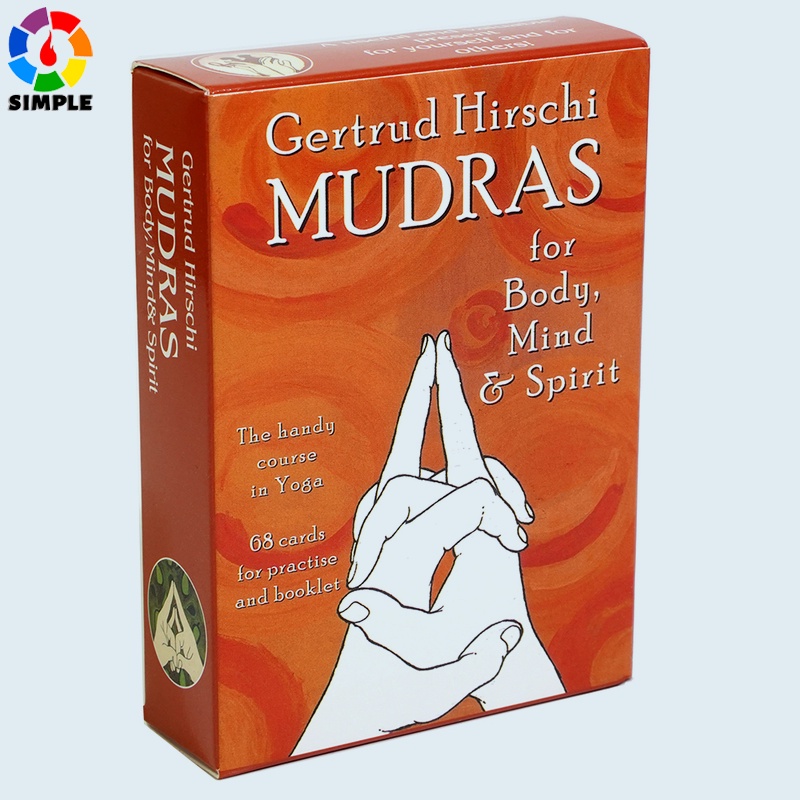 Mudras For Body Mind And Spirit The Handy Course In Yoga With 68 Cards