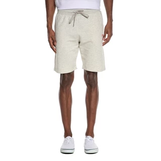 Bermuda Masculina Moletom Collection Pw Silk Polo Wear Cinza Médio
