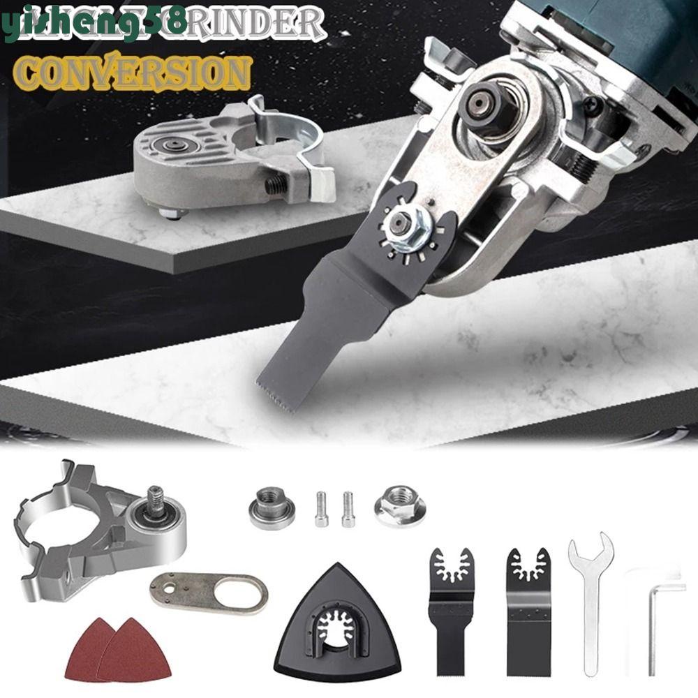 YISHENG Esmerilhadeira Angular Adaptador De Cabeça Universal , De Corte De Polimento Para Multifuncional Oscilante De Conversão De Rosca M10