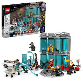 LEGO marvel arsenal de iron man (496 peças)