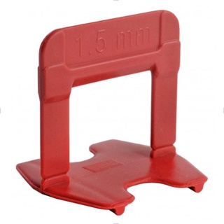 Espaçador Nivelador Eco Vermelho 1,5mm com 50 Peças Cortag