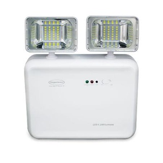 Iluminação de Emergência de LED 1200 Lúmens 2 Faróis Segurimax