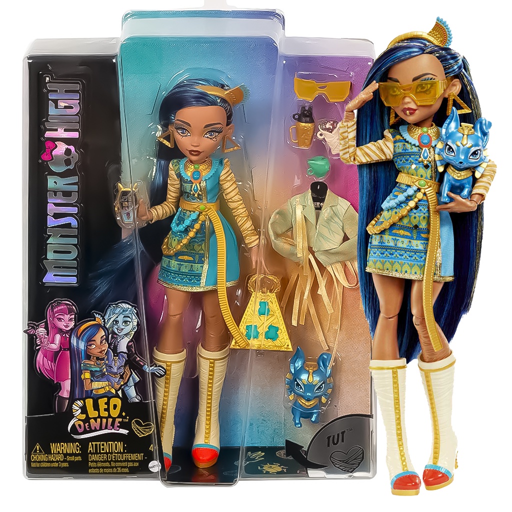 Boneca Cleo De Nile Mad Science Monster High Mattel (04)