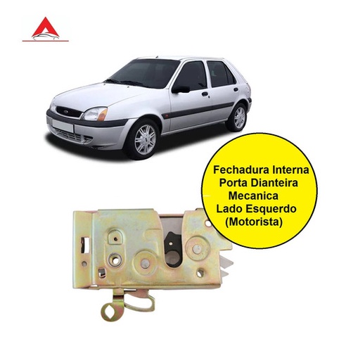FECHADURA DA PORTA DIANTEIRA MECANICA FIESTA 1996 A 2006 ESQUERDO