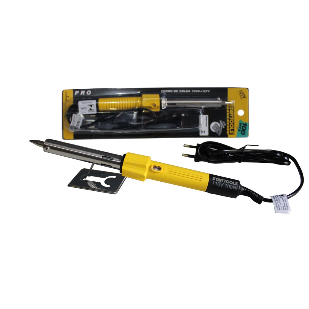Ferro De Solda 100w 127v Profissional Com Suporte Soldador