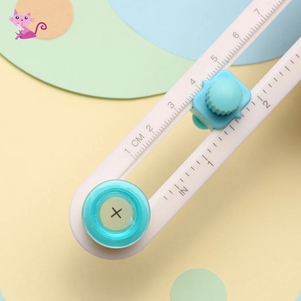 Cortador de papel circular de 220cm com a escala ajustável portátil