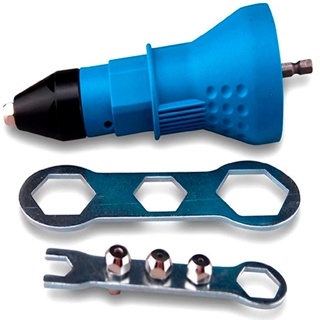 Cabeçote Rebitador Para Parafusadeira Furadeira 4,8 Mm