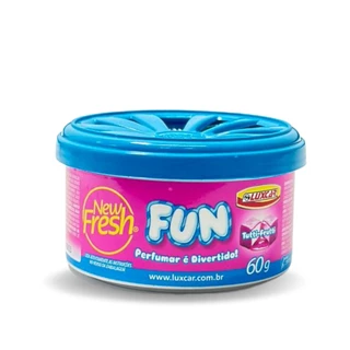 Aromatizante Cheirinho de Carro New Fresh Gel Fun Tuti Frutti