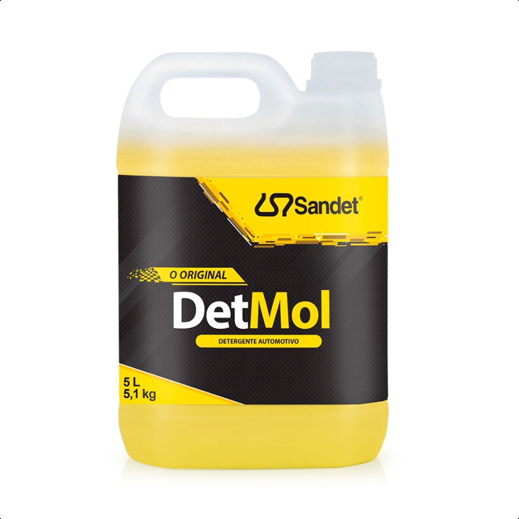 Det Mol Sandet Shampoo Automotivo Limpeza Pesada 5L Moto