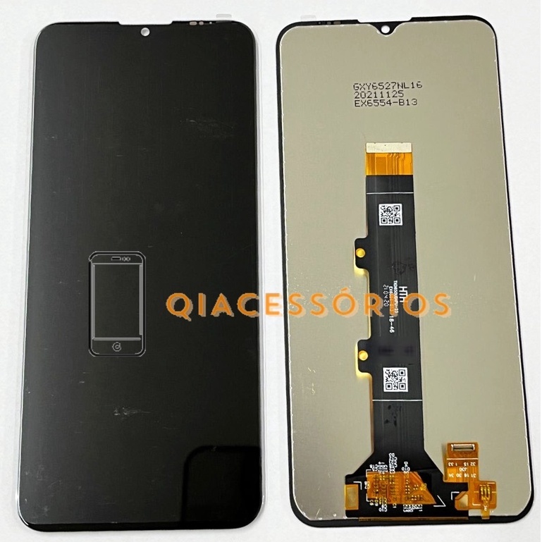 Display Tela Frontal Touch Completo Compatível Moto G20 Xt2128 Xt2128-1 Original