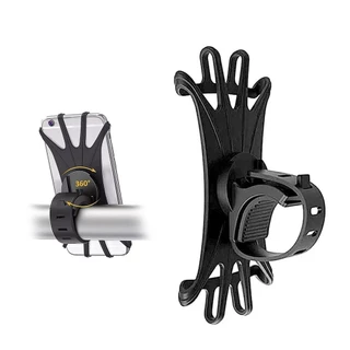 Suporte Universal De Moto E Bike De Silicone Ajustavel 360? Suporte Celular Para Bicicleta E Moto