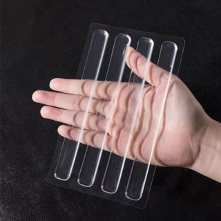 Tira Invisível Anti-Colisão Para Proteção Da Parede Material De Silicone Transparente