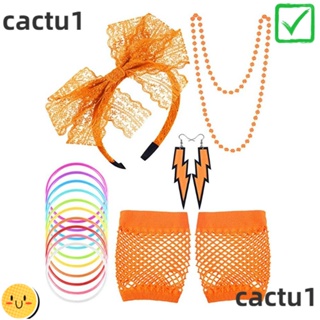 80's Style Neon Accessories Set Costumes Dress Necklace - Temu