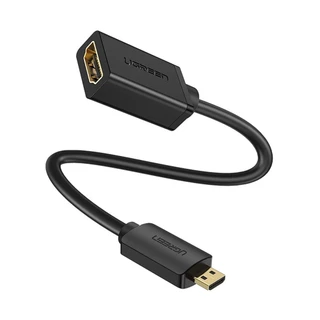 Cabo Adaptador Micro Hdmi para Hdmi Ugreen 22cm Preto