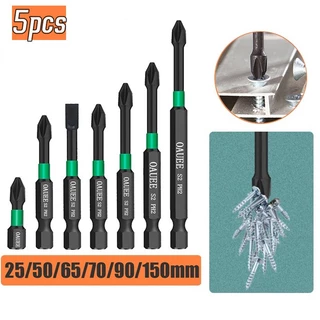 Conjunto de bits cruzados magnéticos de impacto magnético forte de 25-150mm de alta dureza