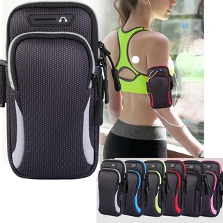 Suporte de Celular Braço Fitness Esportivo Bolsa De Braço Compatível Com Telefones De 6,5 A 7"