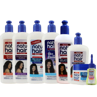 Kit Linha SOS Tradicional Natuhair Completa