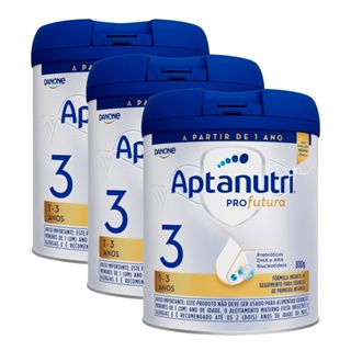 Fórmula Infantil Aptanutri Profutura 3 800g Kit com 3 Unidades