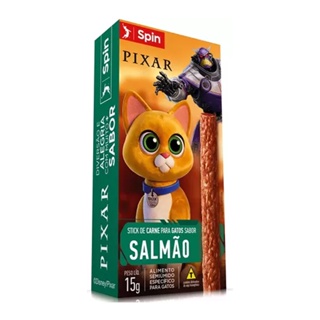 Petisco para Gatos Lightyear Spin Pet Salmão 15g