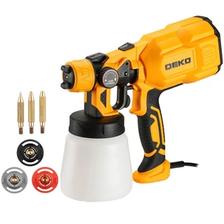 Pistola Pintura Pulverizadora HVLP Elétrica 550W 800ml 110V Deko