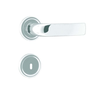 Fechadura interna de aço zamac Home 55012 cromada Aliança