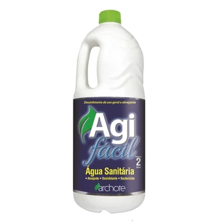 Água Sanitária Agifácil  -  2L em Oferta na Shopee