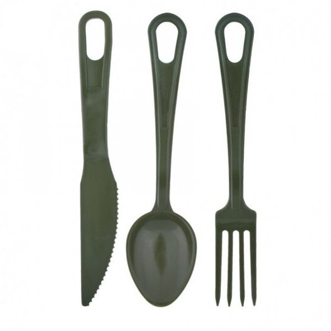 Kit Talher de Campanha/Militar Verde