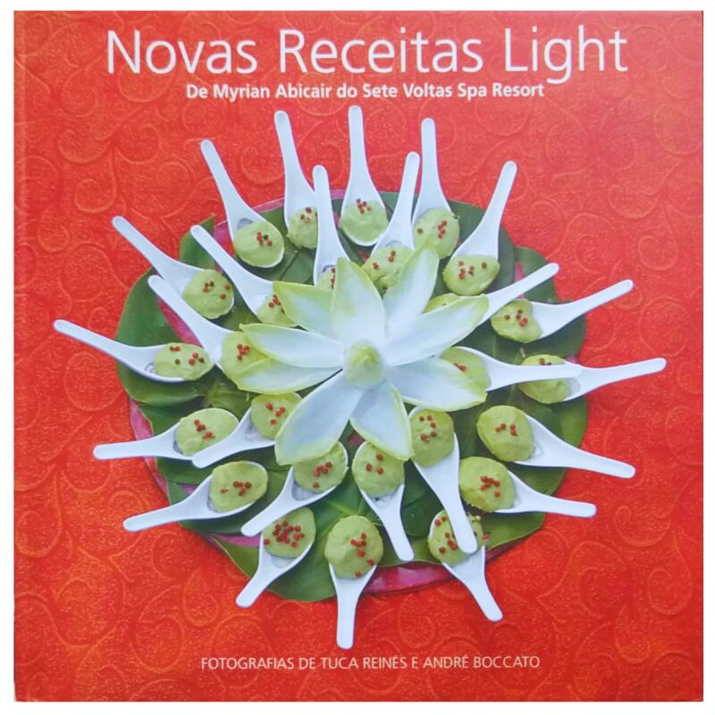Livro Físico Novas Receitas Light de Myrian Abicair do Sete Voltas Spa ...