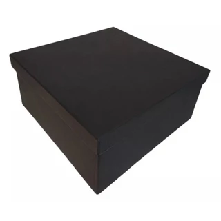 Caixa Rígida de Papel 20x20x13cm 1un Organizador Presente