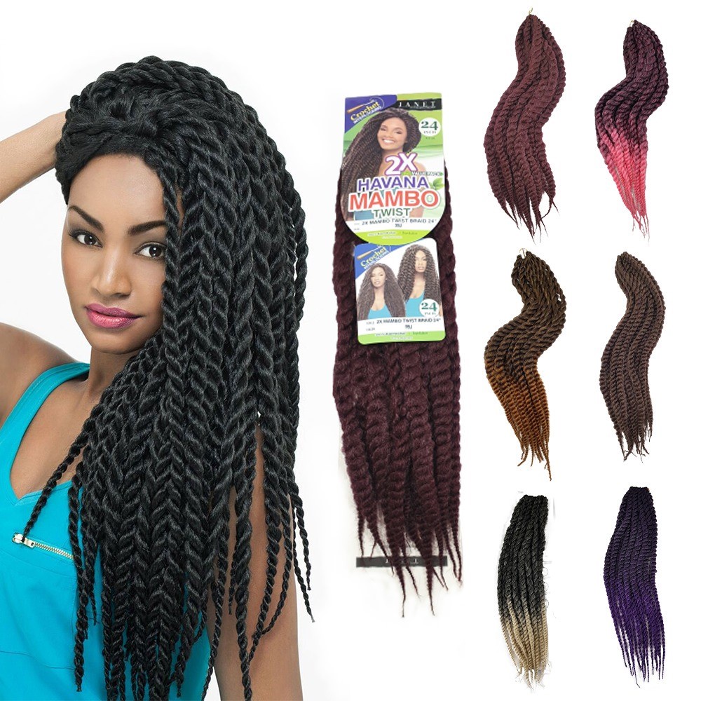 100 tranças modelo Gypsy removíveis para método crochet braids