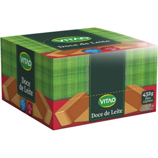 Doce de Leite Tablete Zero Vitao 18g C24