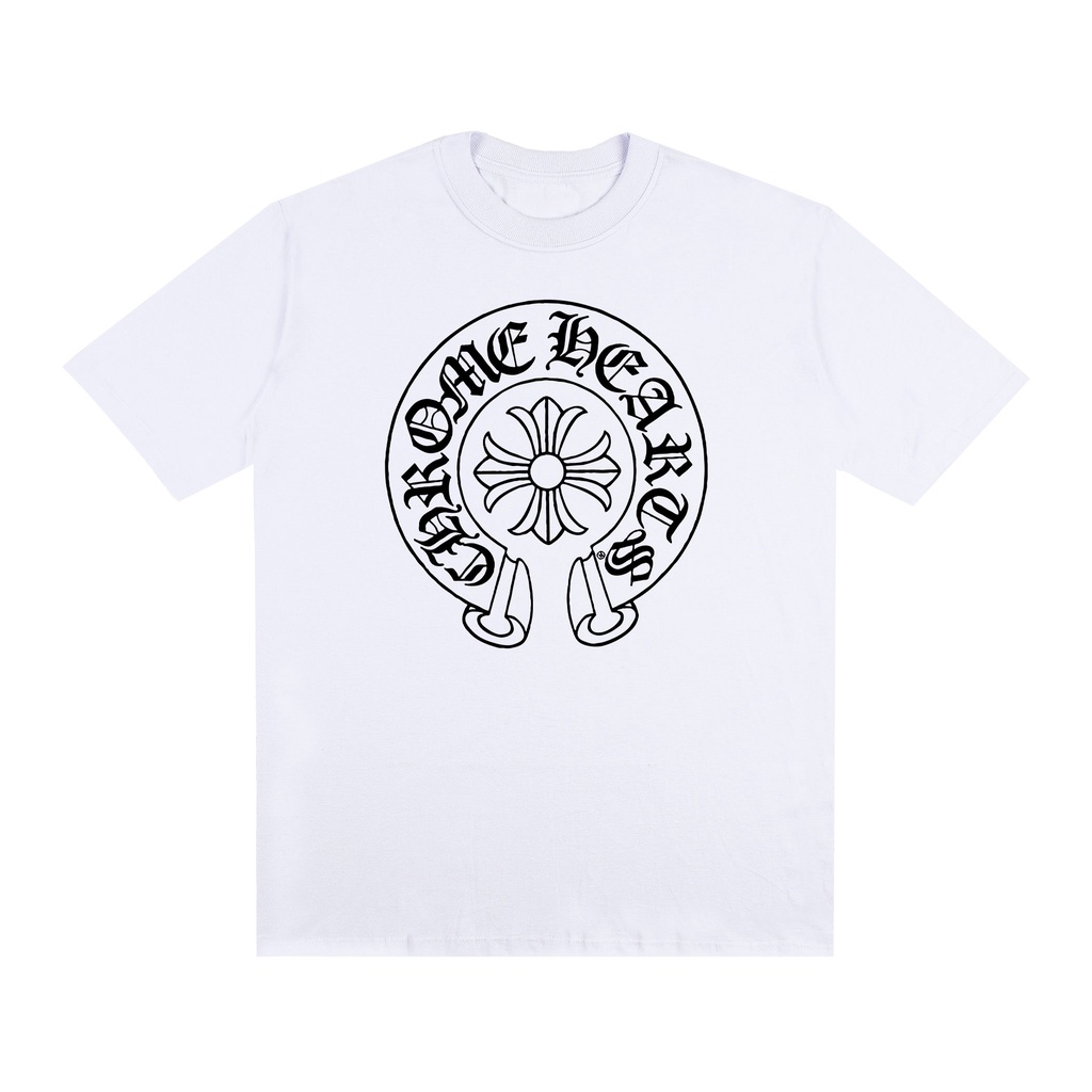 Camiseta Basic Streetwear Estampada Chrome Clover Fio Unissex