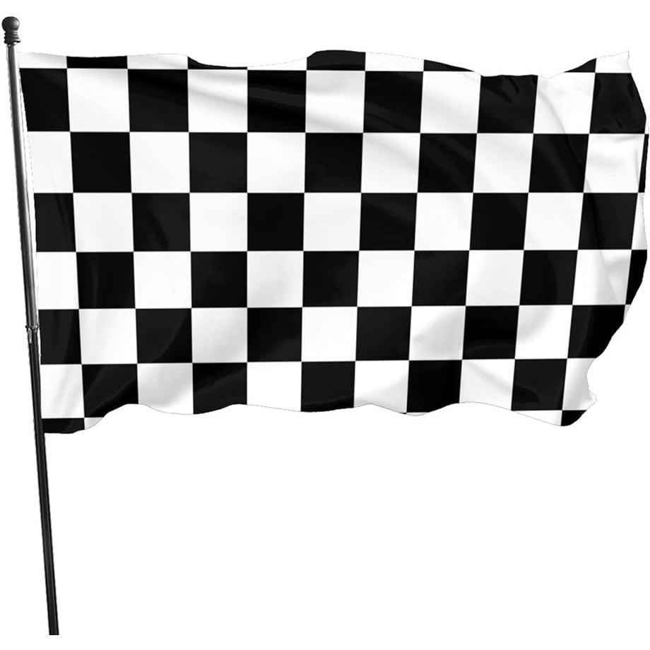 A Bandeira De Xadrez Preto E Branco PNG , Bandeira, Preto E Branco