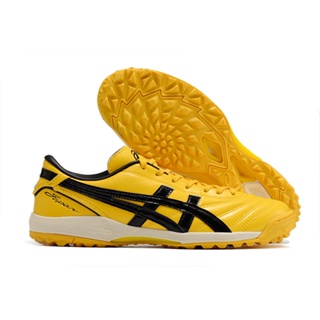 Chuteira society asics hot sale couro de canguru