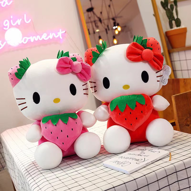 Hello kitty strawberry store plush