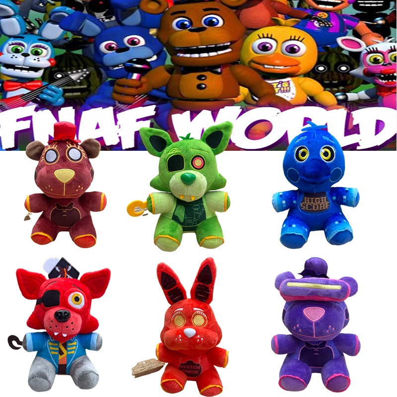 Cinco Noites No Freddy Fnaf Brinquedos De Pelúcia Fofinhos Jogo Doll 20 CM  Bonnie Bear Cartoon Bonecas Recheadas Toys For Children Gifts