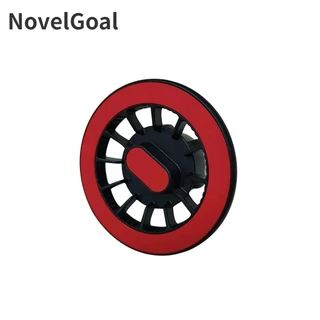 NovelGoal Suporte De Telefone Com Anel Magnético Base De Sucção 360 Para Carro MagSafe GPS De 17mm