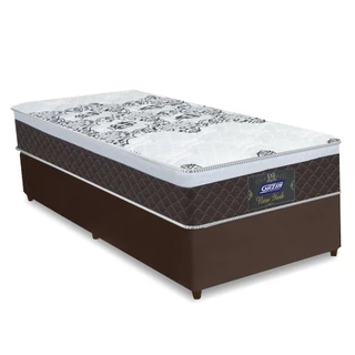 Cama Box Solteiro Molas Ensacadas New York 88x188x66cm