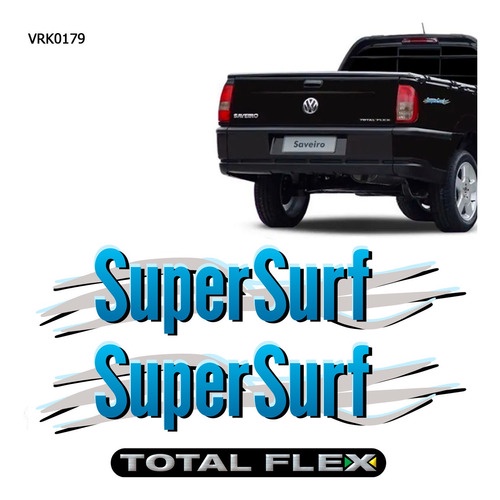 Adesivo Super Surf Saveiro Parati Volkswagen + Total Flex 04