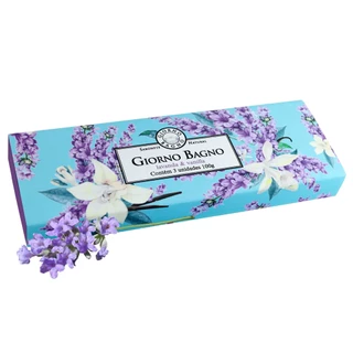 Kit Sabonete Giorno Lavanda E Vanilla 3X100G