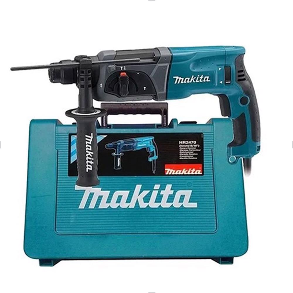 Martelete Rotativo Rompedor 800W HR 2470 220V com Maleta MAKITA