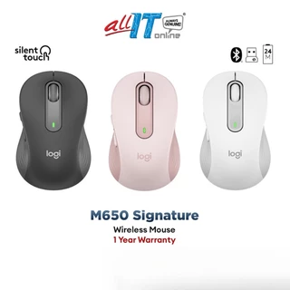 Mouse sem fio Logitech M650 M650L Signature