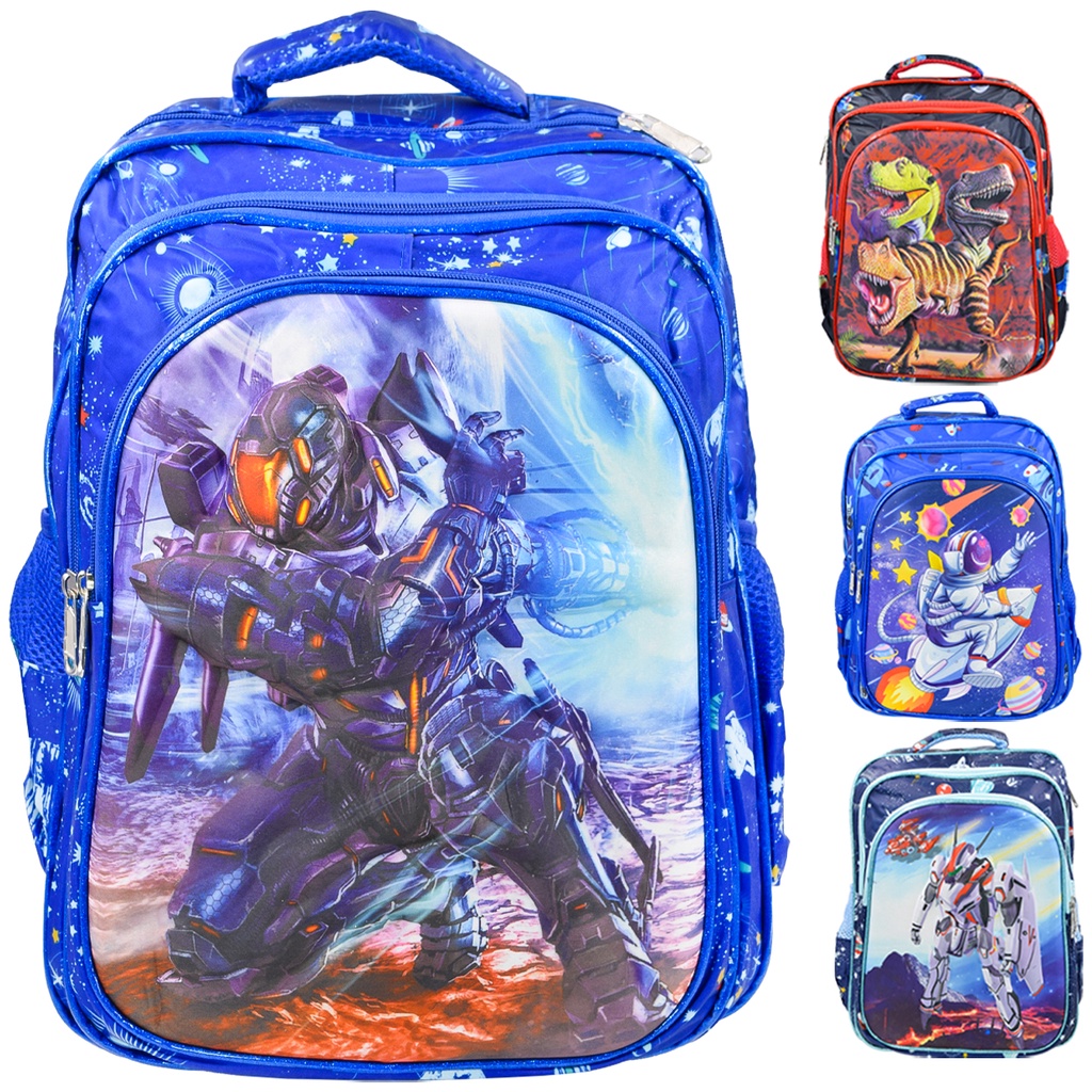 Mochila Escolar Infantil Con Diseño 3D Cerebro Italiano - Ligera, Cómoda Y Perfecta Para Regalo De Cumpleaños