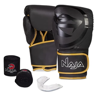 Kit Boxe / Muay Thai Black Line - Naja