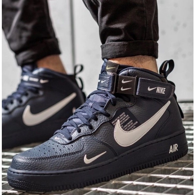 Tenis Nike Bota Cano Alto Air Force mid 1 Cano alto Adulto | Shopee Brasil