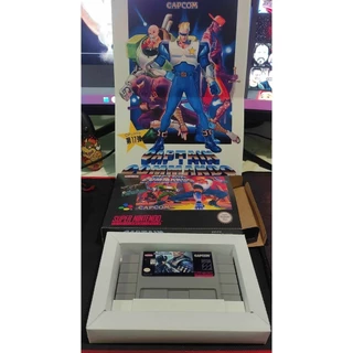 Jogo Captain Commando PTBR Snes Repro Nova Cartuch , chipado Game Super Nintendo